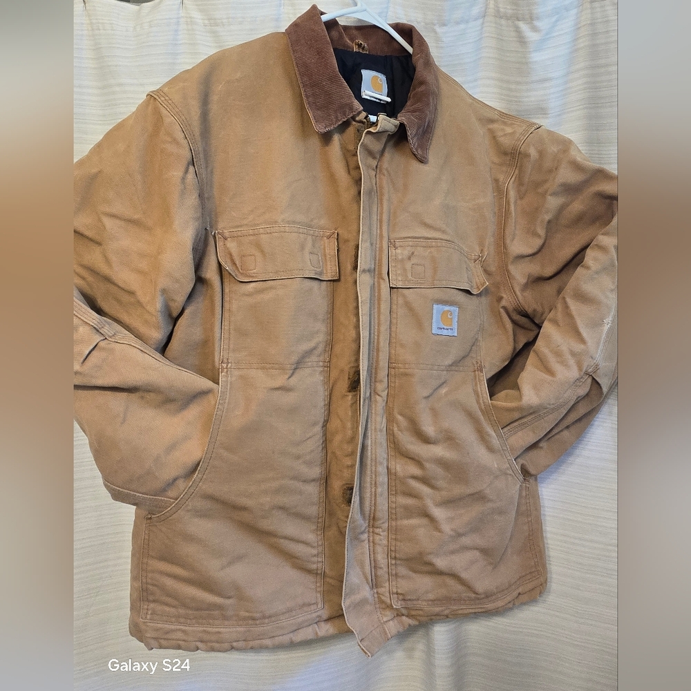 Carhartt Tan Work Jacket